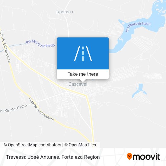 Travessa José Antunes map