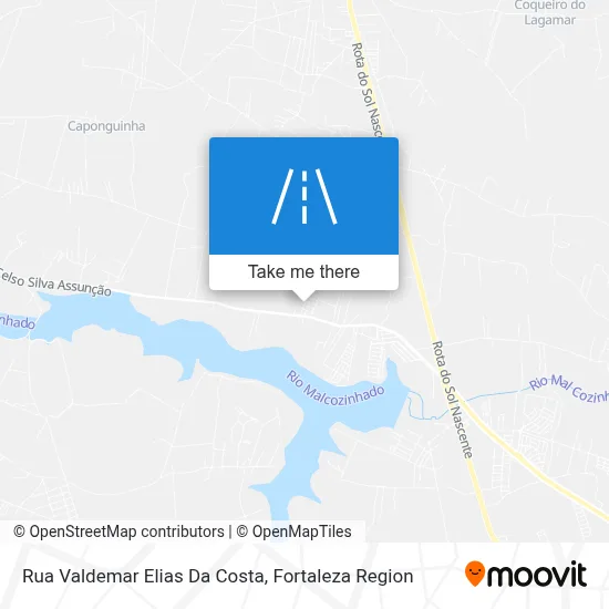 Rua Valdemar Elias Da Costa map