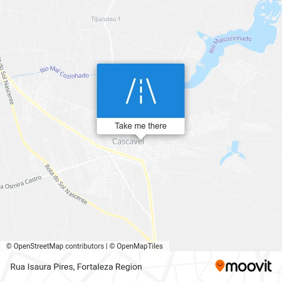 Rua Isaura Pires map
