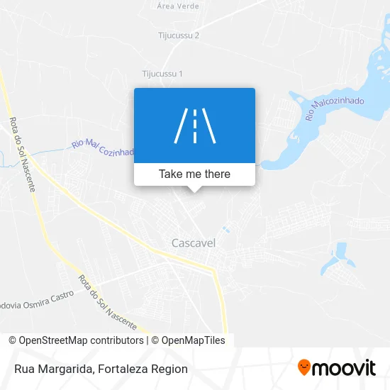 Rua Margarida map