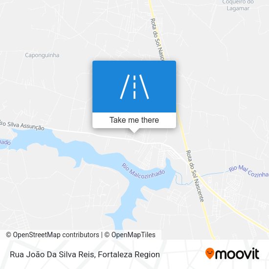Rua João Da Silva Reis map