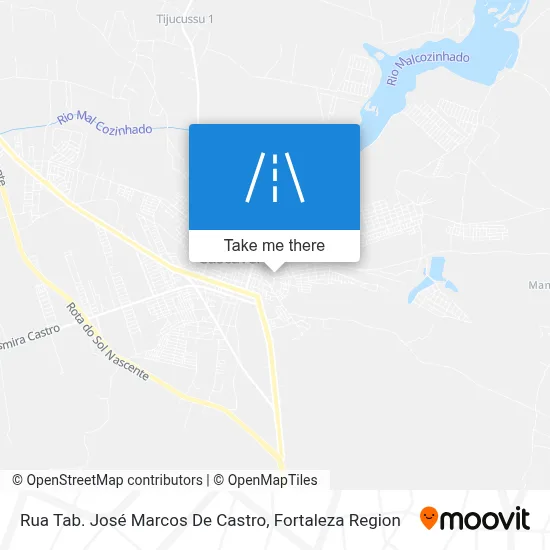 Rua Tab. José Marcos De Castro map