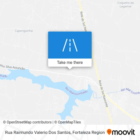 Rua Raimundo Valerio Dos Santos map