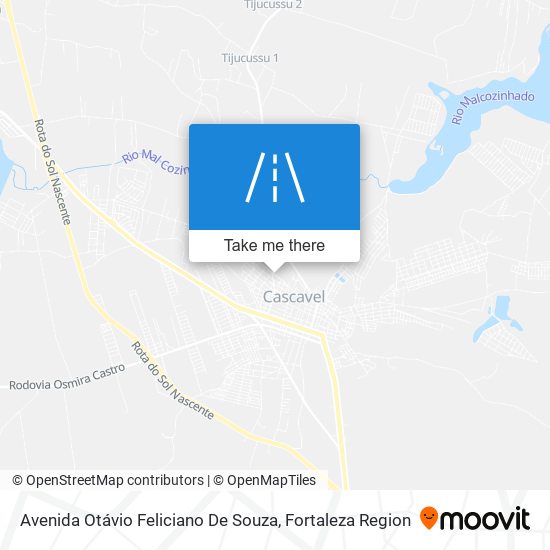 Avenida Otávio Feliciano De Souza map