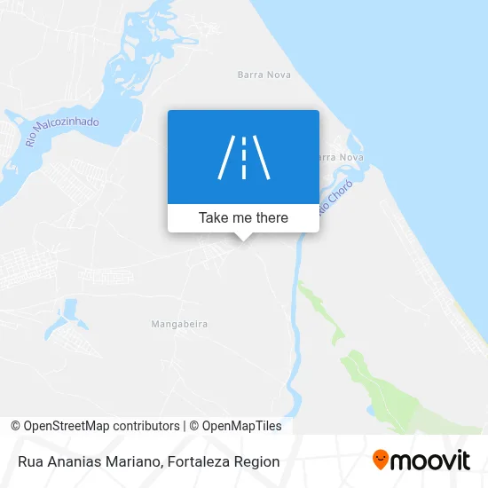 Rua Ananias Mariano map