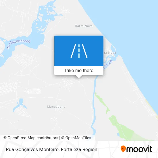 Rua Gonçalves Monteiro map