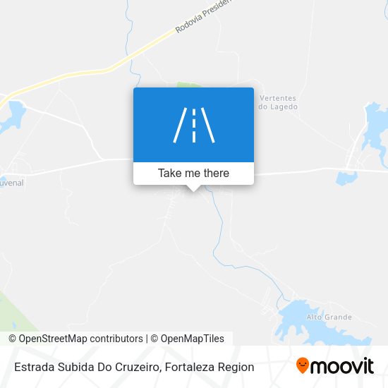 Estrada Subida Do Cruzeiro map