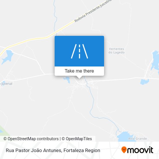 Rua Pastor João Antunes map
