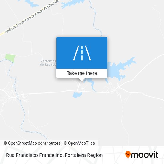 Rua Francisco Francelino map