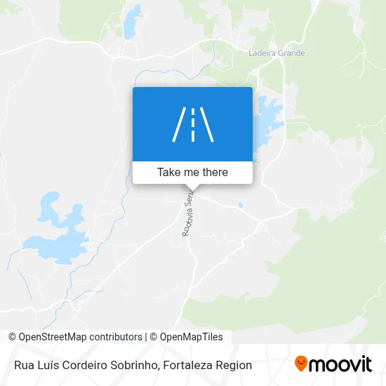 Rua Luís Cordeiro Sobrinho map