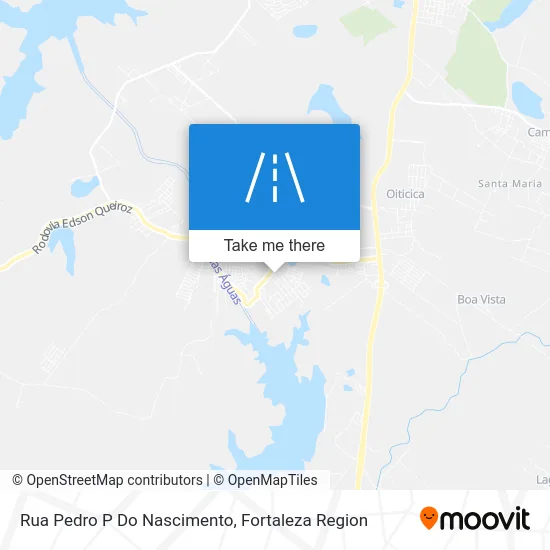 Rua Pedro P Do Nascimento map