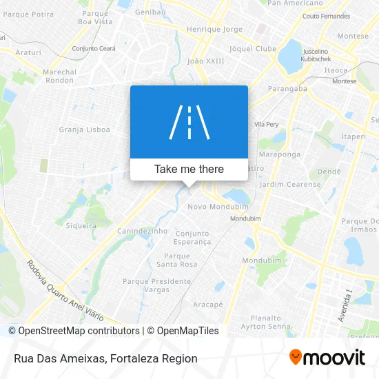 Rua Das Ameixas map
