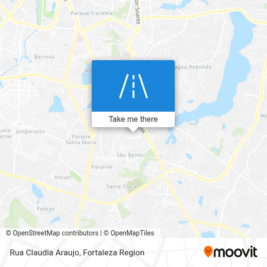 Rua Claudia Araujo map