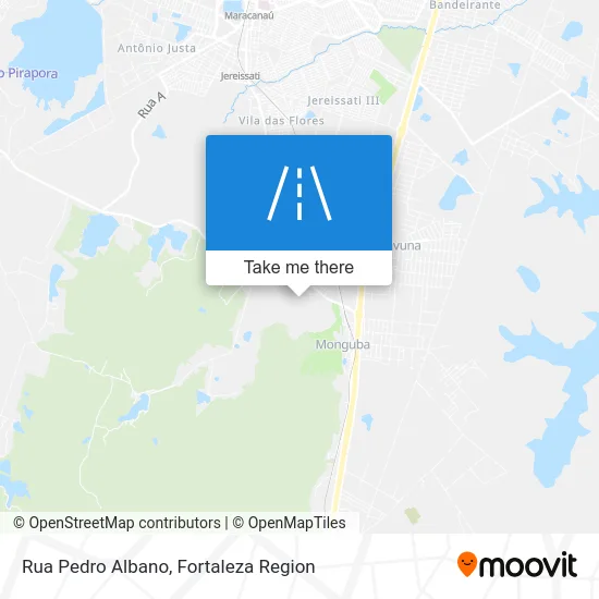 Rua Pedro Albano map
