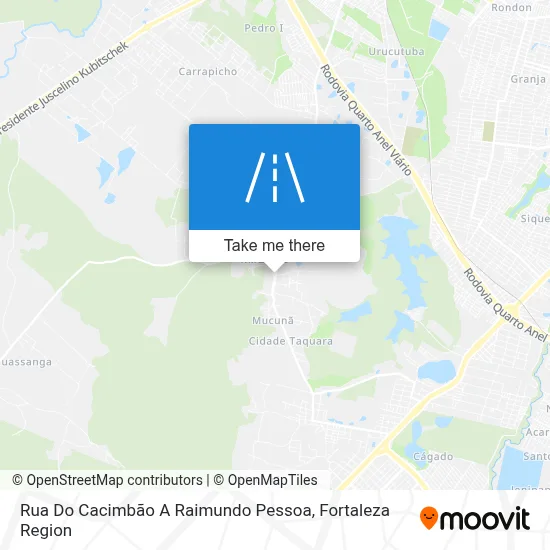 Rua Do Cacimbão A Raimundo Pessoa map