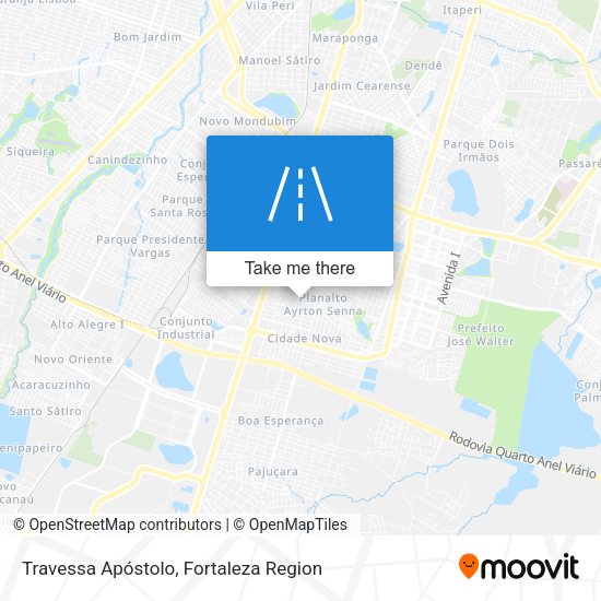 Travessa Apóstolo map