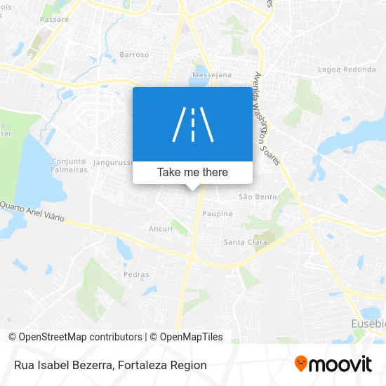 Rua Isabel Bezerra map
