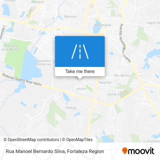 Rua Manoel Bernardo Silva map