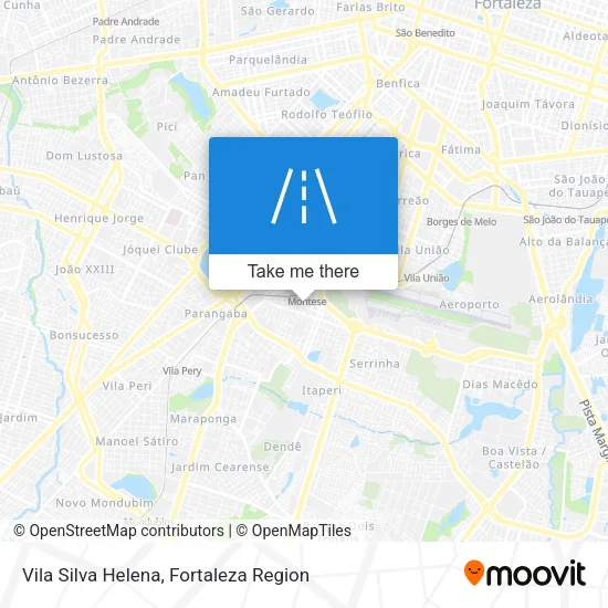 Vila Silva Helena map