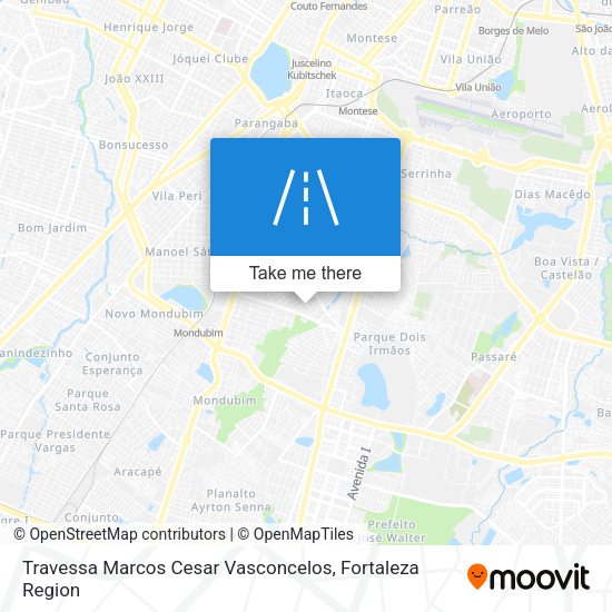 Travessa Marcos Cesar Vasconcelos map