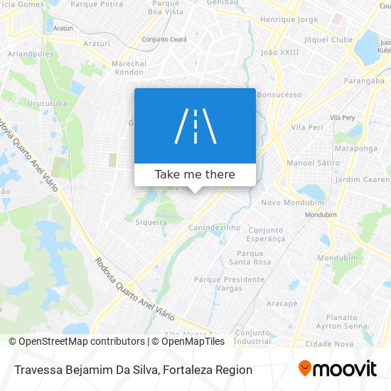 Travessa Bejamim Da Silva map