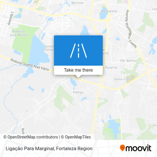 Ligação Para Marginal map