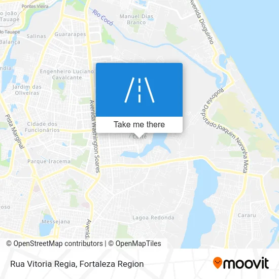 Rua Vitoria Regia map
