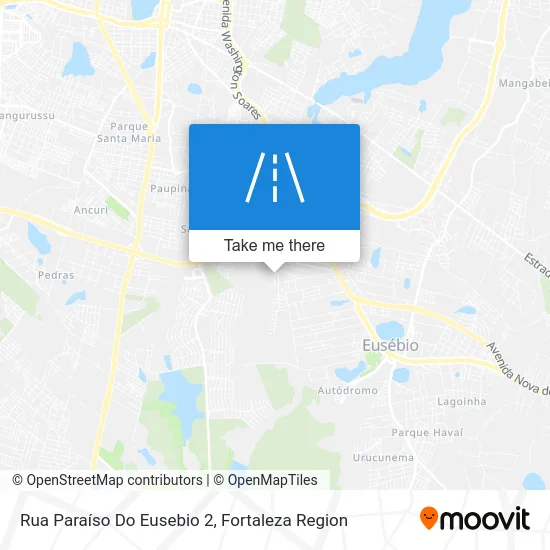 Rua Paraíso Do Eusebio 2 map