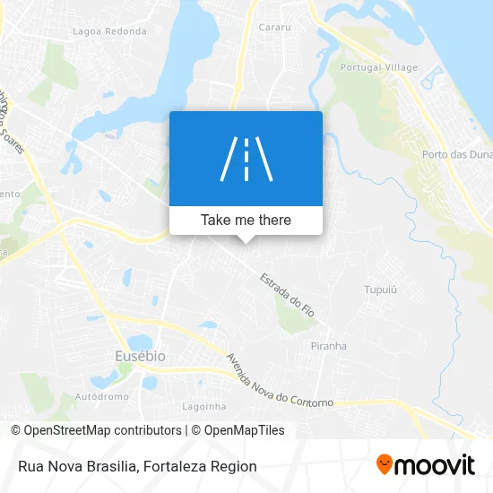 Rua Nova Brasilia map