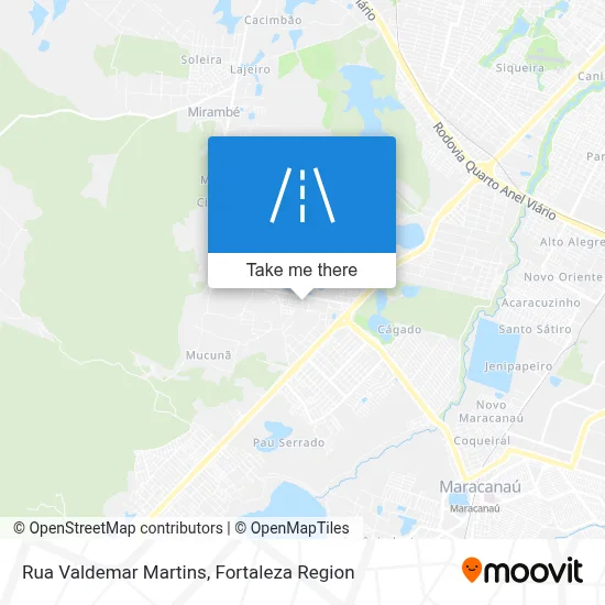Rua Valdemar Martins map