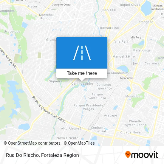 Rua Do Riacho map