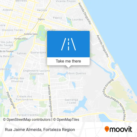Rua Jaime Almeida map
