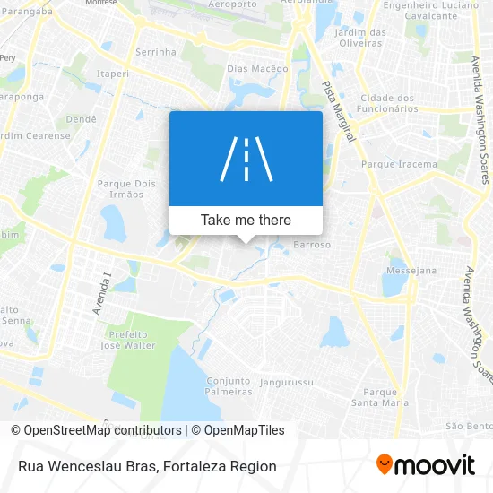 Rua Wenceslau Bras map