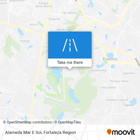 Alameda Mar E Sol map