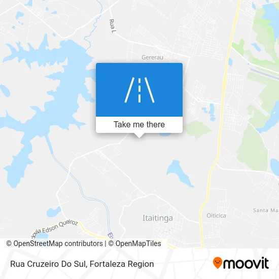 Rua Cruzeiro Do Sul map