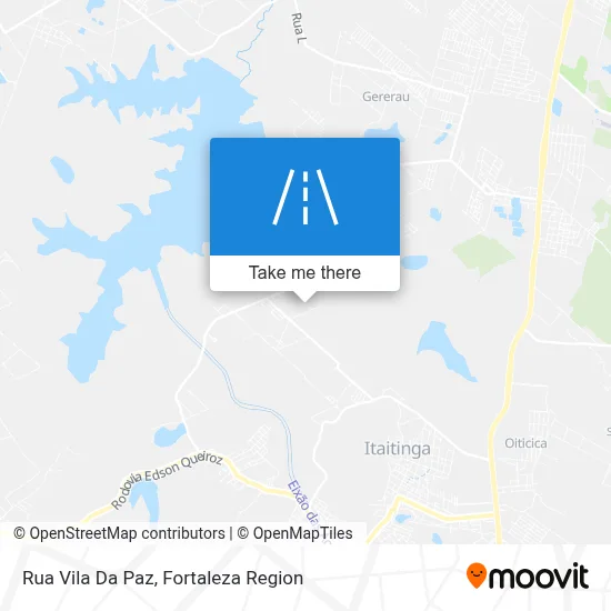 Rua Vila Da Paz map