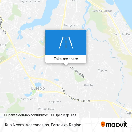 Rua Noemi Vasconcelos map