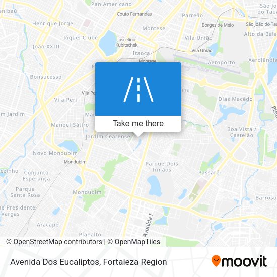 Avenida Dos Eucaliptos map