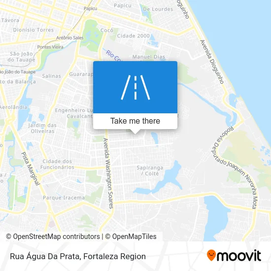 Rua Água Da Prata map