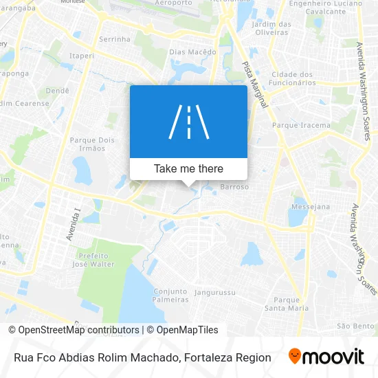 Rua Fco Abdias Rolim Machado map