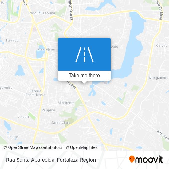 Rua Santa Aparecida map