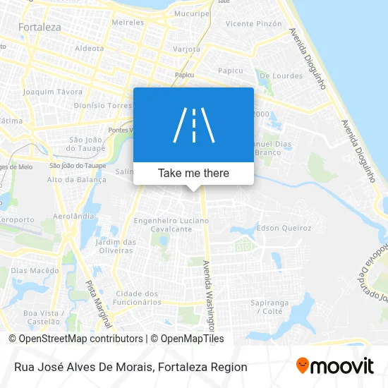 Rua José Alves De Morais map