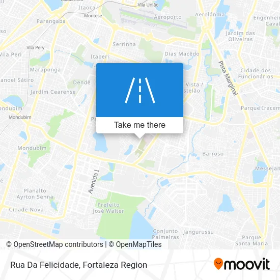 Rua Da Felicidade map