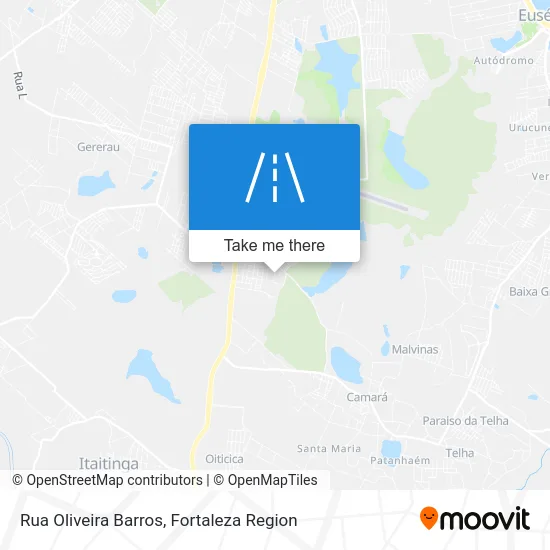 Rua Oliveira Barros map