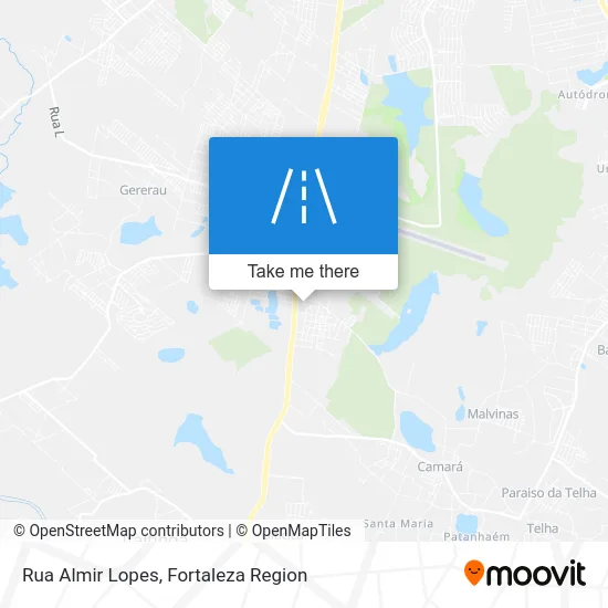 Rua Almir Lopes map