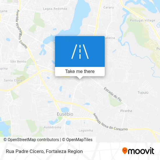 Rua Padre Cícero map