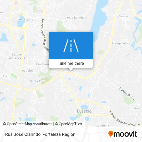 Rua José Clarindo map
