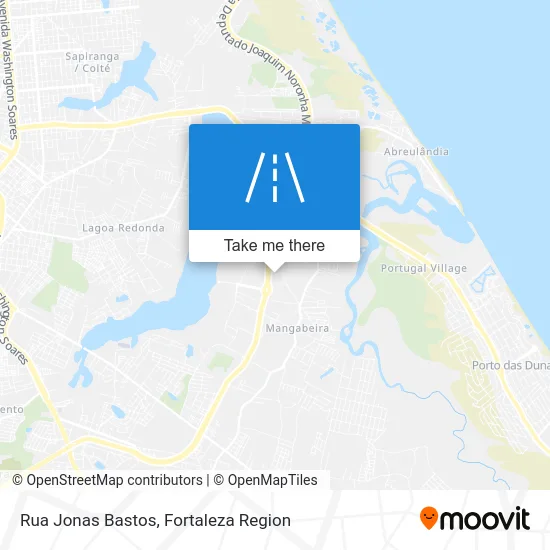 Rua Jonas Bastos map