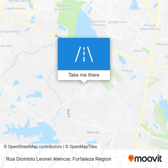 Rua Dionisio Leonel Alencar map