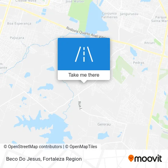 Beco Do Jesus map